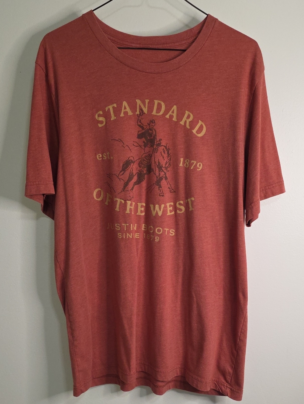 Justin Boots Rust Short-Sleeve Graphic Tee